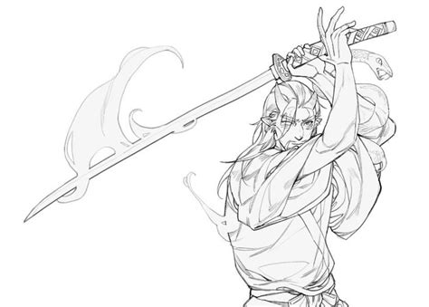 弗拉格骑士 on Twitter | Art reference poses, Drawing reference poses, Art ...