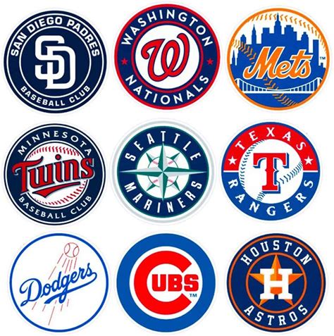 MLB Baseball Team Sticker Wholesale sticker supplier