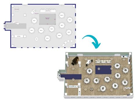 Easy Way to Draw Table Layout for Tables in a Tent - Brice Mumbrint