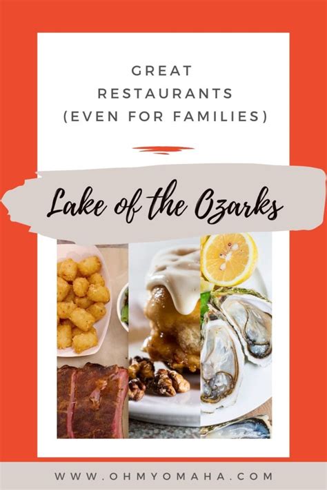 Great Lake of The Ozarks Restaurants (Even For Families) – Oh My! Omaha