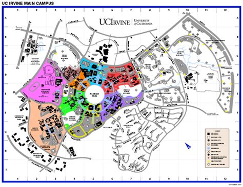 University of California at Irvine Map - Irvine California • mappery