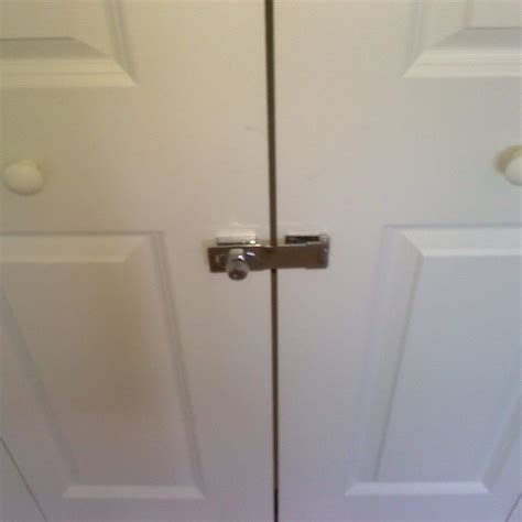 Sliding Closet Door Locks With Key | Dandk Organizer