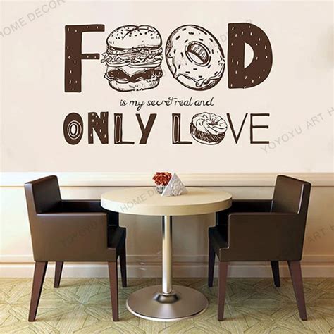 Wallpaper for Restaurant wall | Cafe wall art, Simple wall decor, Wall ...