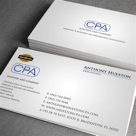 CPA Business Cards: How to Make a Lasting Impression - BusinessCards