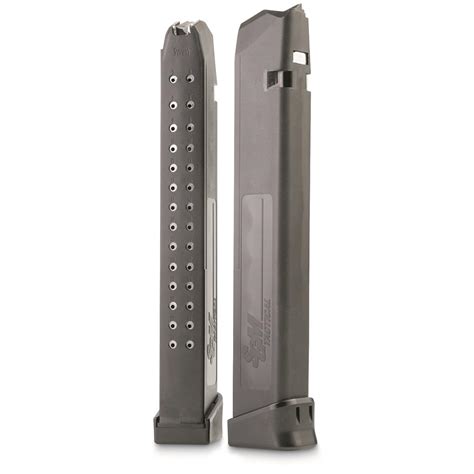 SGM Tactical, Glock 17/19/26/34 Magazine, 9mm, 33 Rounds - 677691 ...