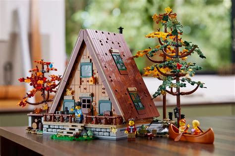 LEGO IDEAS - Blog - Introducing LEGO® Ideas 21338 A-Frame Cabin