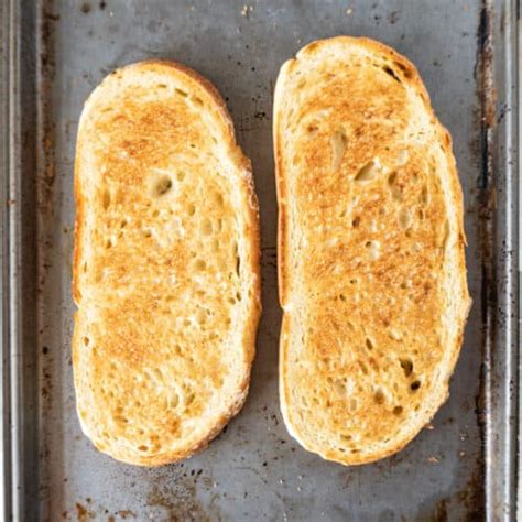 Perfect Oven Toasted Bread - Under 3 Minutes!