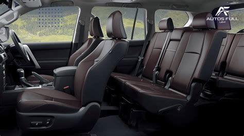 Equipamiento Interior Toyota Land Cruiser Prado - YouTube