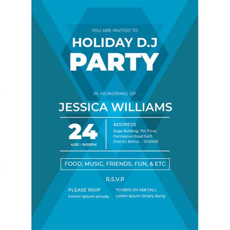 Dj Party Invitation - 16+ Examples, How to Create, Tips