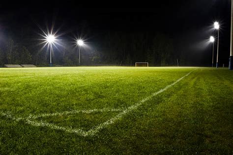 Soccer Field Wallpaper Night