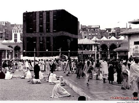 Old Photo of the Kaba in 1937 – al-Masjid al-Haram in Makkah, Saudi ...