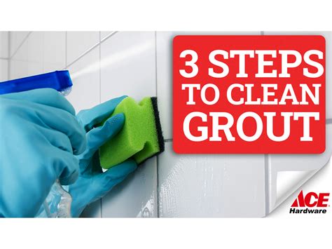 3 steps to cleaning grout – AHPI