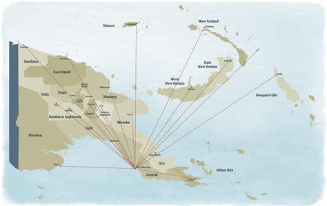 Port Moresby PNG Map