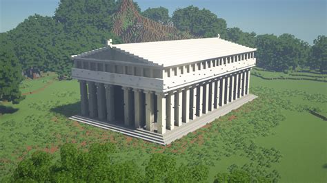 Greek/Roman temple build - Miq3 Minecraft Map