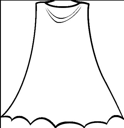 Superhero Cape Drawing | Free download on ClipArtMag