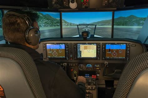 Full Flight Simulator Cockpit