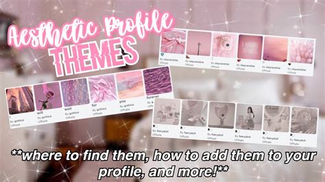 Roblox Aesthetic Profile Themes | Images and Photos finder