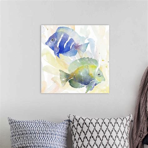 Tropical Fish Square IV Wall Art, Canvas Prints, Framed Prints, Wall ...