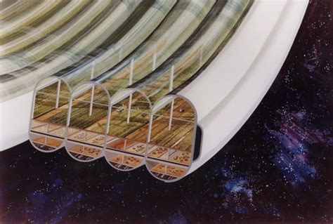 Space Colony Concept Art from 1970 – Design Swan