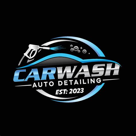 Car wash and mobile detailing logo design template 17172137 Vector Art ...