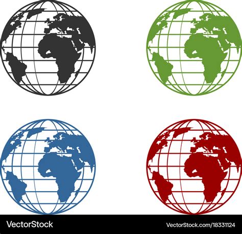 Global logo Royalty Free Vector Image - VectorStock