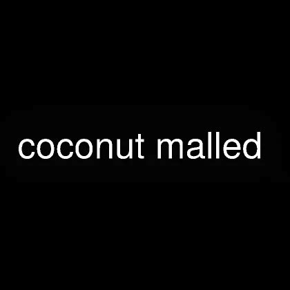 coconut malled Text | Roblox Item - Rolimon's