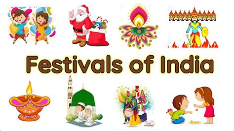 Festivals Of India Clipart - Luna-Plutoniana