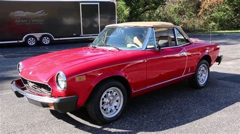 Classic Fiat Spider For Sale