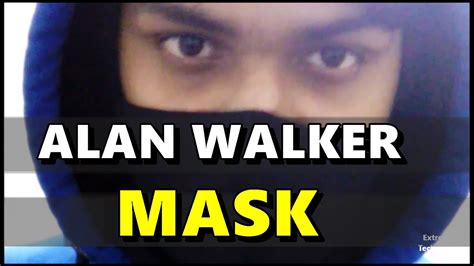 Alan Walker - Hoodie | Face Mask (Black) | Faded | Alone | UNBOXING ...