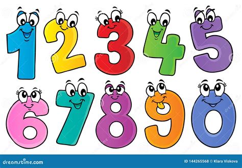 Cartoon Numbers Stock Illustrations – 40,752 Cartoon Numbers Stock ...