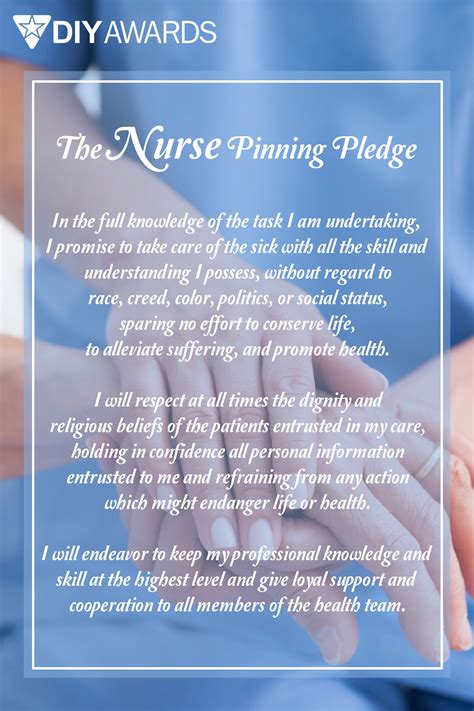 Nurse Pinning Pledge on a Crystal Plaque | Pinning ceremony nurse ...