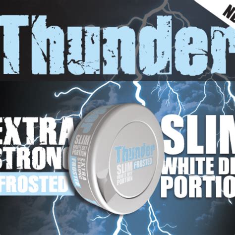 thunder limited edition snus Archives - SnusCENTRAL