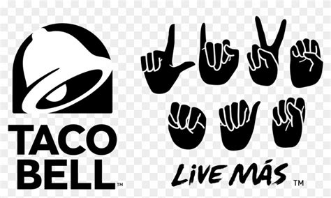 Download Taco Bell Live Mas Logo Png Royalty Free Stock - Taco Bell ...