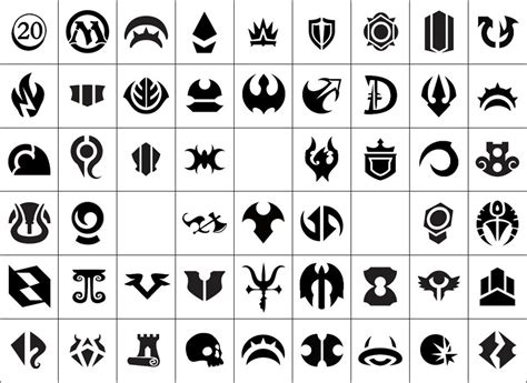 Magic The Gathering Set Symbols Printable - Printable Word Searches