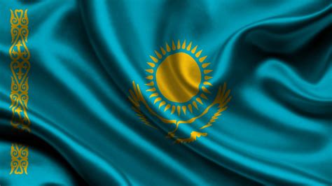 Download Silk Kazakhstan Flag Wallpaper | Wallpapers.com