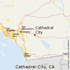 Cathedral City California Map - Alvera Marcille