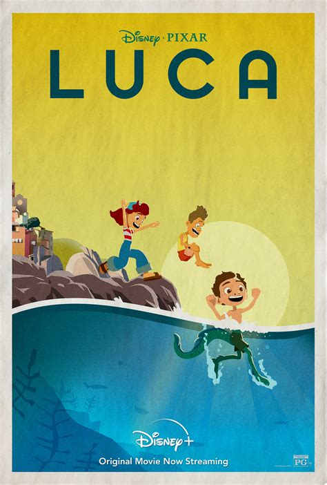 Luca - Disney/Pixar LUCA Digital Illustrated Poster Series | Clios