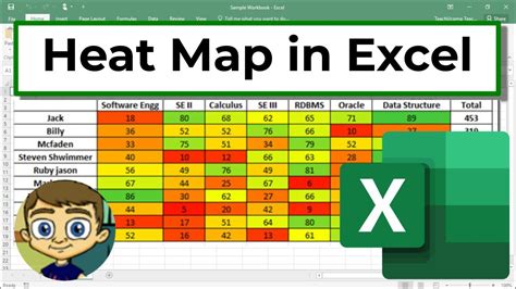 Create a Heat Map in Excel - YouTube