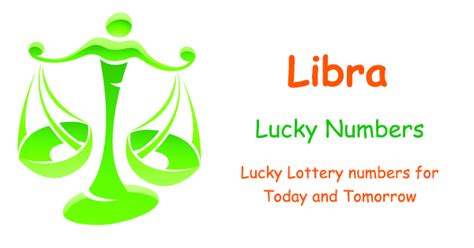 Libra Lucky Lottery Numbers - Today and Tomorrow