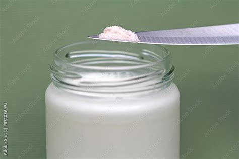 Lactic acid bacteria for yoghurt Stock Photo | Adobe Stock