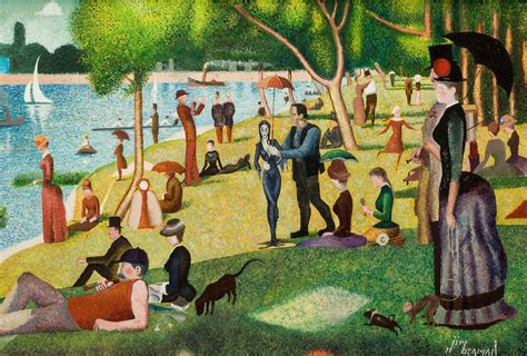 Parody of Sunday Afternoon on the Island of La Grande Jatte - Georges ...