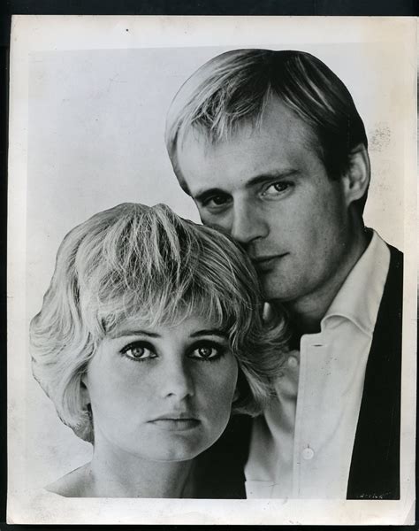 Vintage 1967 David McCallum Wife Actress Jill Ireland Portrait ...