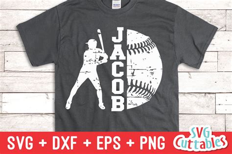 Baseball SVG | Baseball Template 0027 | Shirt Design (514248) | Cut ...