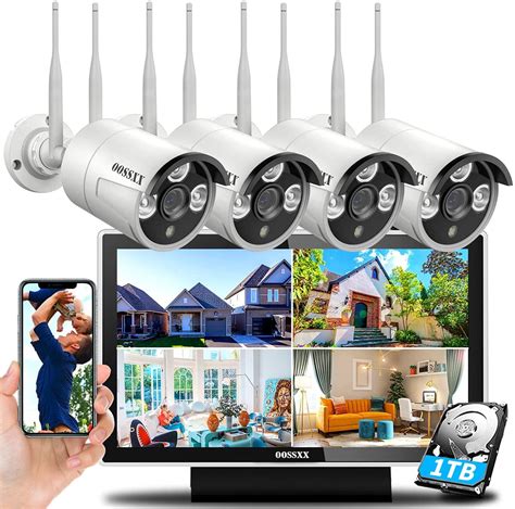 Surveillance Video Equipment TOGUARD 1080P 8CH Wireless CCTV NVR Home ...