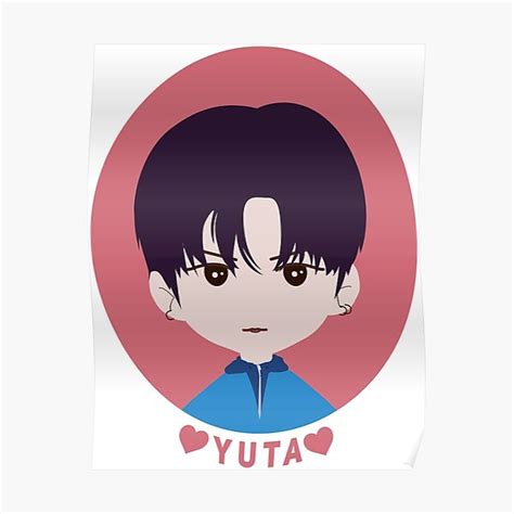 "YUTA NCT sticker" Poster for Sale by Tywax | Redbubble