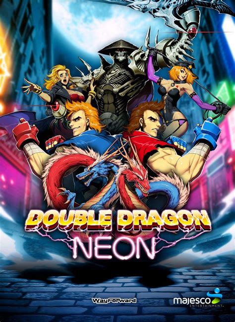 Double Dragon Neon | Double dragon, Beat em up, Neon