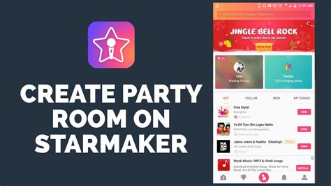 Starmaker Tutorial 2021: How to Create Party Room on Starmaker Karaoke ...