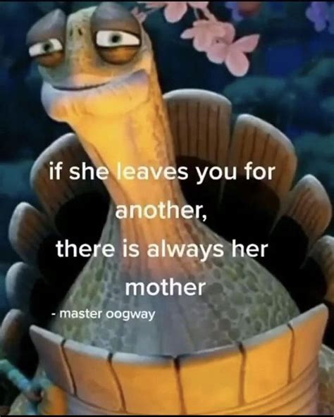 a cartoon character with a quote about mother