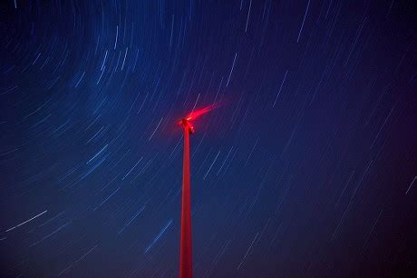 Long Exposure Image Shows Stars Trailings Editorial Stock Photo - Stock ...