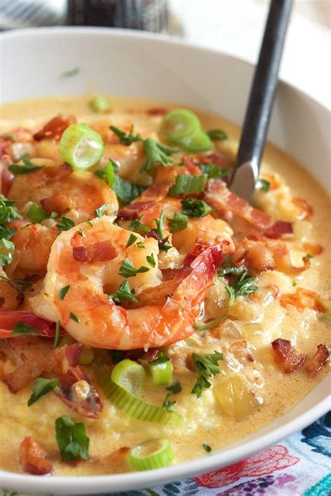 Cheesy Shrimp and Grits - Recipe Girl